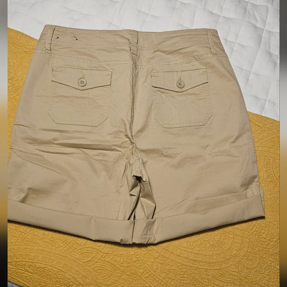 Lane‎ Bryant Women's Tan Shorts: Size 18